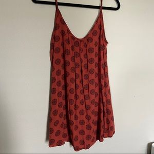 FOREVER 21 FLOWY TANK DRESS